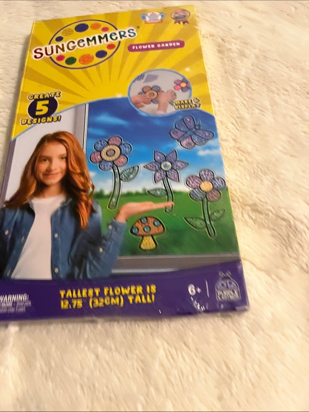 Flower Garden Craft Kit for Kids - Purple
